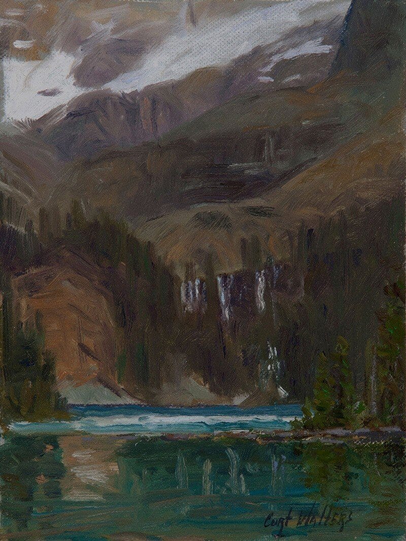 Morning Before the Snow: Lake O'Hara